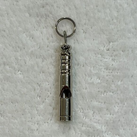 The Lucky Little Whistle Charm Pendant Self Defense Protection Collectable - Picture 1 of 6